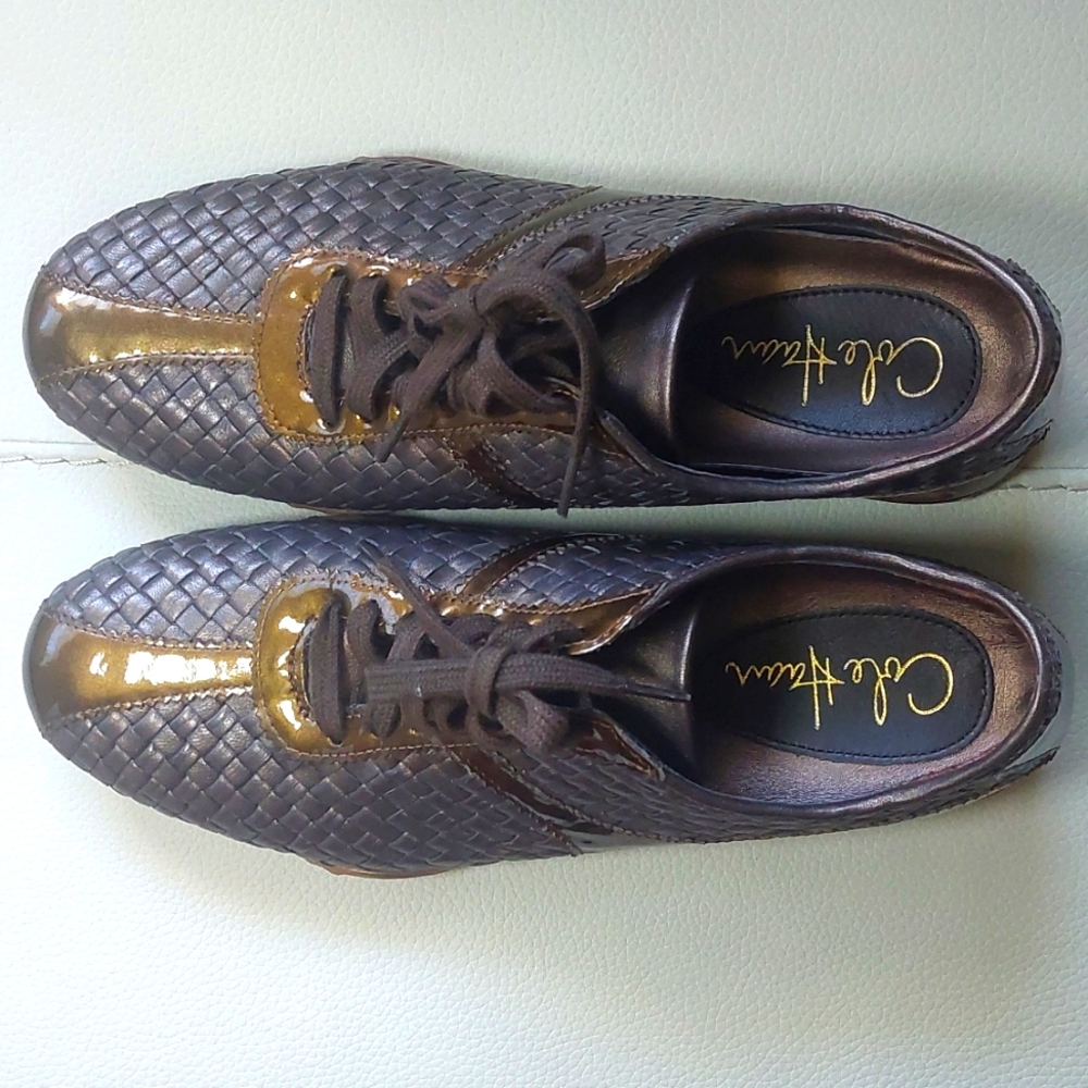 Cole Hann Brown Leather 8B Nike Air